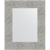 Зеркало Evoform Definite 56х46 BY 3025 в багетной раме - Волна хром 90, купить, цена, заказать, магазин, доставка, скидка, промокод, купить, цена, заказать, магазин, доставка, скидка, промокод