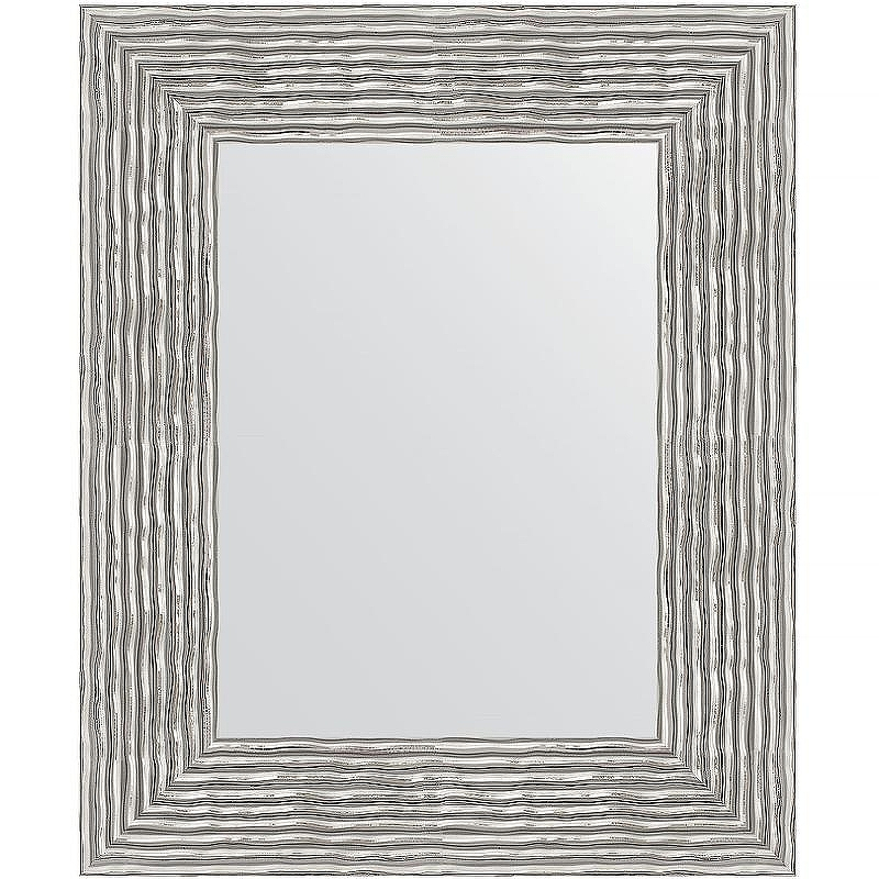 Зеркало Evoform Definite 56х46 BY 3025 в багетной раме - Волна хром 90, купить, цена, заказать, магазин, доставка, скидка, промокод, купить, цена, заказать, магазин, доставка, скидка, промокод