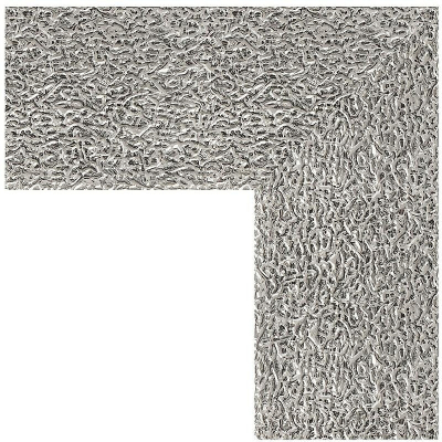 Зеркало Evoform Definite 150х60 BY 3119 в багетной раме - Чеканка серебряная 90