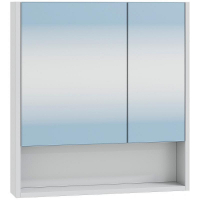 Зеркальный шкаф СанТа Сити 60 700337 Белый, купить, цена, заказать, магазин, доставка, скидка, промокод, купить, цена, заказать, магазин, доставка, скидка, промокод