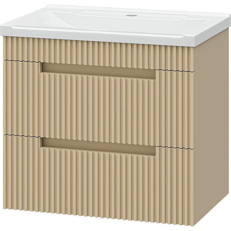 Тумба с раковиной Brevita Ariana 60 УТ000015747 подвесная Капучино, купить, цена, заказать, магазин, доставка, скидка, промокод, купить, цена, заказать, магазин, доставка, скидка, промокод