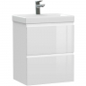 Тумба под раковину Cersanit Moduo Slim 50 64124 подвесная Белая, купить, цена, заказать, магазин, доставка, скидка, промокод, купить, цена, заказать, магазин, доставка, скидка, промокод