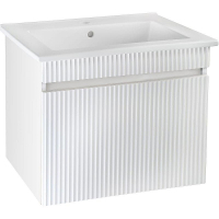 Тумба под раковину Runo Модена 65 00-00002199 подвесная Белая, купить, цена, заказать, магазин, доставка, скидка, промокод, купить, цена, заказать, магазин, доставка, скидка, промокод