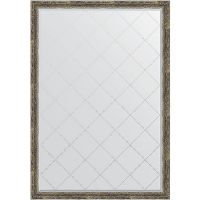 Зеркало Evoform Exclusive-G 183х128 BY 4479 с гравировкой в багетной раме - Старое дерево с плетением 70, купить, цена, заказать, магазин, доставка, скидка, промокод, купить, цена, заказать, магазин, доставка, скидка, промокод