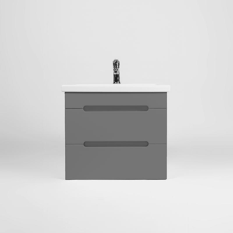 Тумба под раковину VIANT Марсель 60 VMAR60COG-T2YP подвесная Графит, купить, цена, заказать, магазин, доставка, скидка, промокод, купить, цена, заказать, магазин, доставка, скидка, промокод