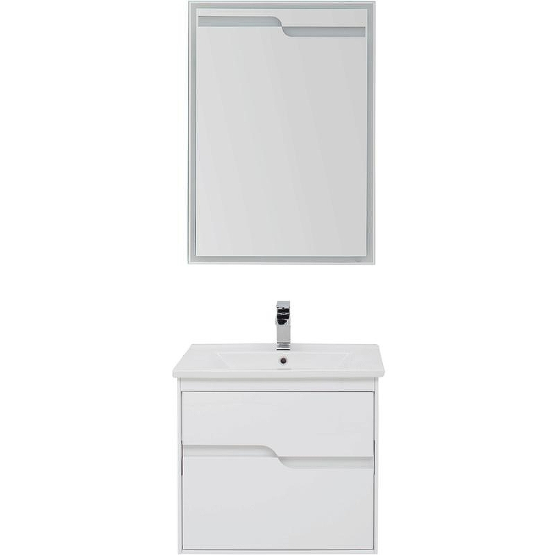 Комплект мебели для ванной Aquanet Модена 65 199304 Белый глянец, купить, цена, заказать, магазин, доставка, скидка, промокод, купить, цена, заказать, магазин, доставка, скидка, промокод