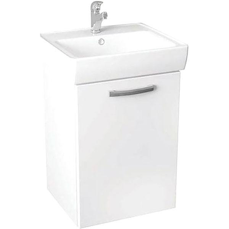 Тумба под раковину Dreja Eco Almi 50 99.1502 подвесная Белая, купить, цена, заказать, магазин, доставка, скидка, промокод, купить, цена, заказать, магазин, доставка, скидка, промокод