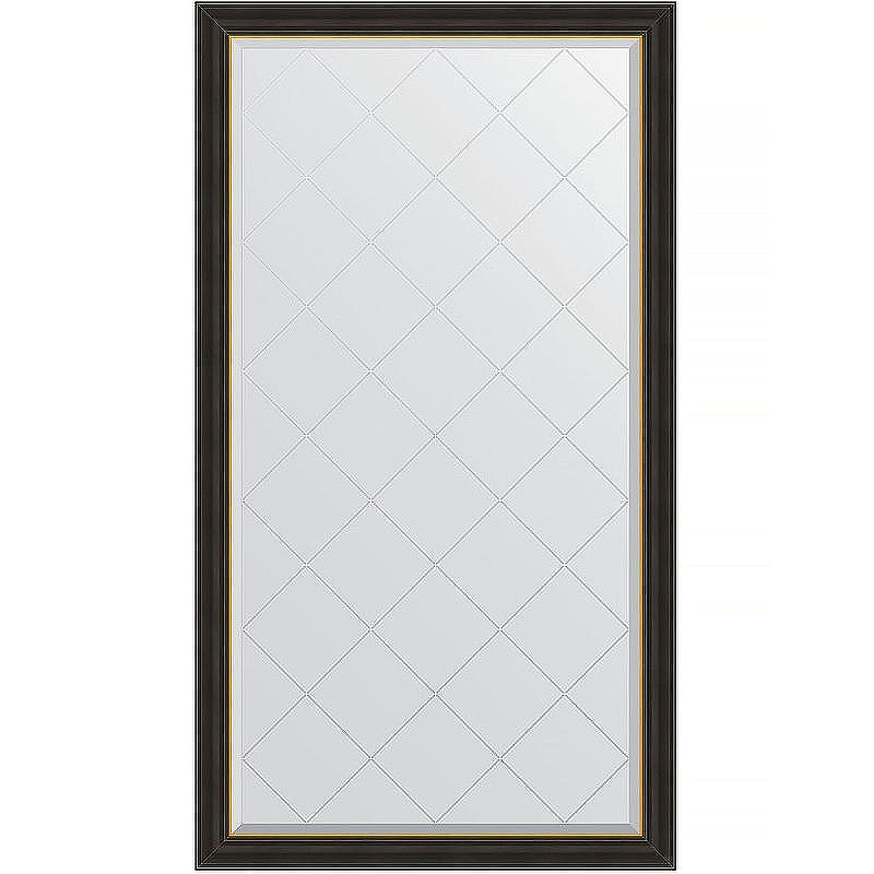 Зеркало Evoform Exclusive-G 169х94 BY 4538 с гравировкой в багетной раме - Черное дерево с золотом 71, купить, цена, заказать, магазин, доставка, скидка, промокод, купить, цена, заказать, магазин, доставка, скидка, промокод