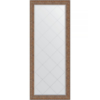 Зеркало Evoform Exclusive-G Floor 202х82 BY 6391 с гравировкой в багетной раме - Медная кольчуга 88, купить, цена, заказать, магазин, доставка, скидка, промокод, купить, цена, заказать, магазин, доставка, скидка, промокод