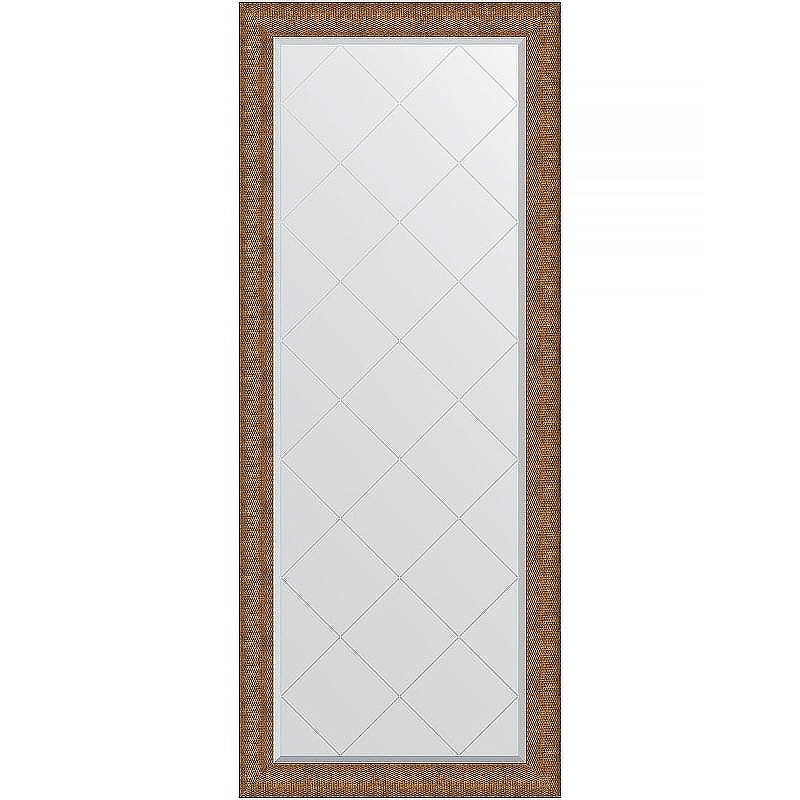 Зеркало Evoform Exclusive-G Floor 202х82 BY 6391 с гравировкой в багетной раме - Медная кольчуга 88, купить, цена, заказать, магазин, доставка, скидка, промокод, купить, цена, заказать, магазин, доставка, скидка, промокод