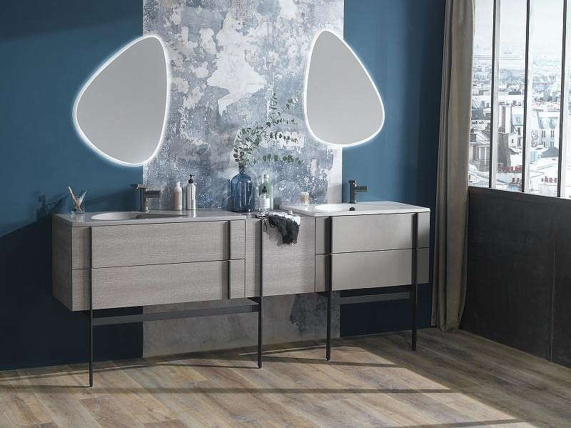 Тумба под раковину Jacob Delafon Nouvelle Vague 145 EB3038-E73 подвесная Фактурный дуб, купить, цена, заказать, магазин, доставка, скидка, промокод, купить, цена, заказать, магазин, доставка, скидка, промокод