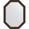 Зеркало Evoform Octagon 61х81 BY 7067 в багетной раме - Палисандр 62, купить, цена, заказать, магазин, доставка, скидка, промокод, купить, цена, заказать, магазин, доставка, скидка, промокод