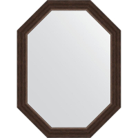 Зеркало Evoform Octagon 61х81 BY 7067 в багетной раме - Палисандр 62, купить, цена, заказать, магазин, доставка, скидка, промокод, купить, цена, заказать, магазин, доставка, скидка, промокод