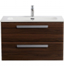 Тумба под раковину Cezares Eco-Cer-N 80 ECO-CER-N-800-2C-SO-NCS-P подвесная Орех шоколад Софт без ручек, купить, цена, заказать, магазин, доставка, скидка, промокод, купить, цена, заказать, магазин, доставка, скидка, промокод