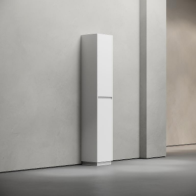 Шкаф пенал Sancos Libra Floor 35 PLB35FW Белый глянец