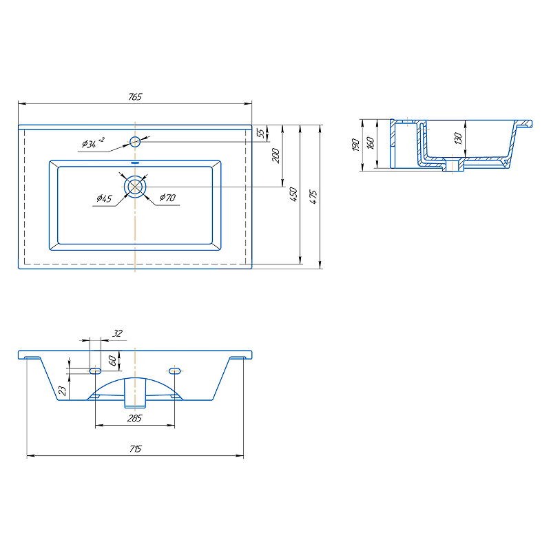Тумба с раковиной Misty Дива 75 УТ000011767 Белая, купить, цена, заказать, магазин, доставка, скидка, промокод, купить, цена, заказать, магазин, доставка, скидка, промокод