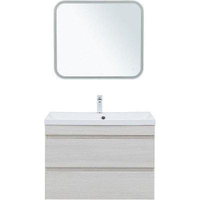 Тумба под раковину Aquanet Нота New 90 334205 подвесная Дуб холден