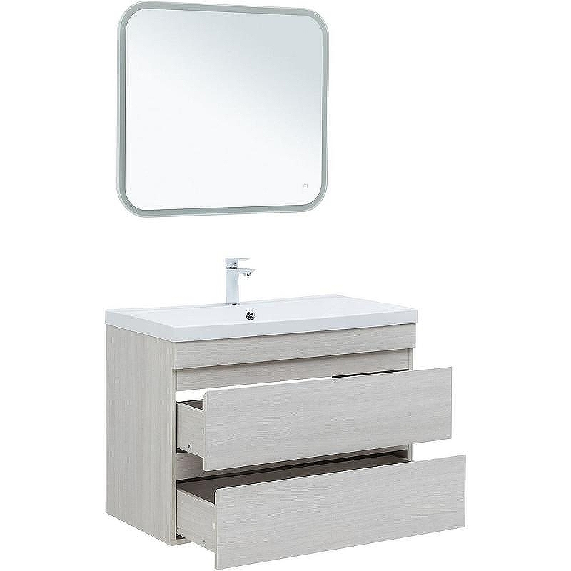 Тумба под раковину Aquanet Нота New 90 334205 подвесная Дуб холден, купить, цена, заказать, магазин, доставка, скидка, промокод, купить, цена, заказать, магазин, доставка, скидка, промокод