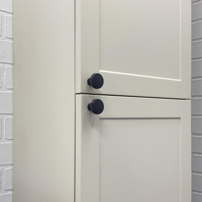 Шкаф пенал Comforty Ереван 40 00-00017603 подвесной Серый шелк