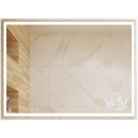 Зеркало Art&Max Monza AM-Mon-1000-800-DS-F с подсветкой с сенсорным выключателем, купить, цена, заказать, магазин, доставка, скидка, промокод, купить, цена, заказать, магазин, доставка, скидка, промокод