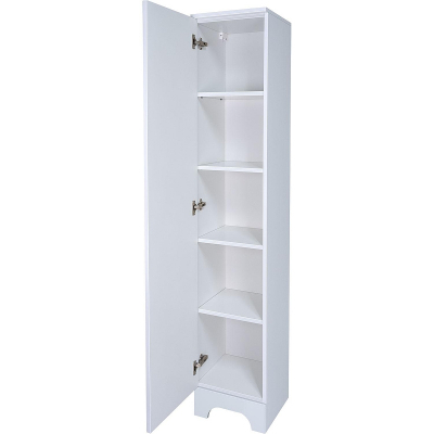 Шкаф пенал Misty Лейла 35 L П-Лей0501-01Л Белый