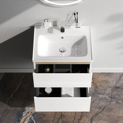 Тумба под раковину AM.PM X-joy 58 M85AFHX0602WG подвесная цвет Белый