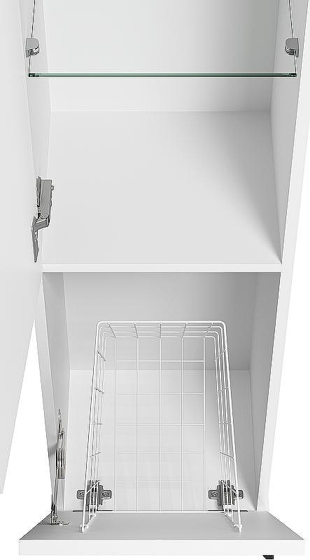 Misty Модерн 35 L П-Мод05035-011Л с бельевой корзиной, купить, цена, заказать, магазин, доставка, скидка, промокод, купить, цена, заказать, магазин, доставка, скидка, промокод