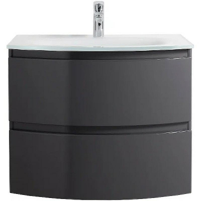 Тумба под раковину Cezares Vague 69 44221 подвесная Antracite