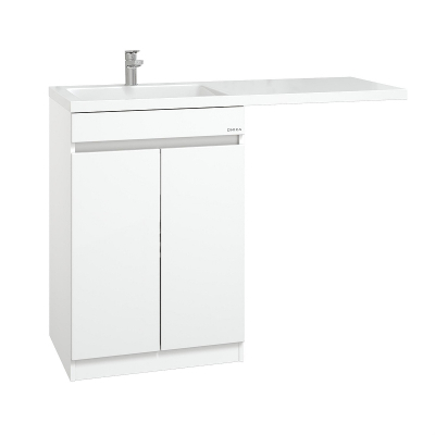 Тумба под раковину Onika Милтон 58 105802 цвет Белый