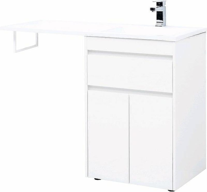 Тумба с раковиной Aquanet Токио 120 R 239210 Белая, купить, цена, заказать, магазин, доставка, скидка, промокод, купить, цена, заказать, магазин, доставка, скидка, промокод