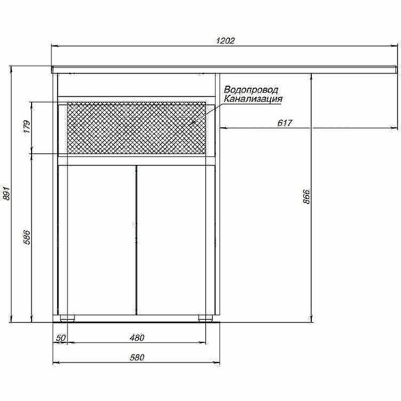 Тумба с раковиной Aquanet Токио 120 R 239210 Белая, купить, цена, заказать, магазин, доставка, скидка, промокод, купить, цена, заказать, магазин, доставка, скидка, промокод