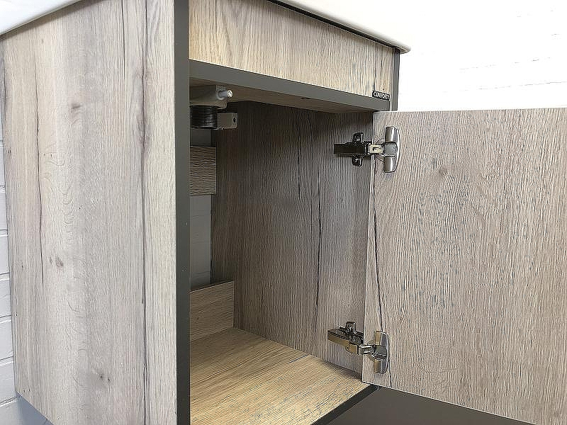 Тумба с раковиной Comforty Вена 45 00-00006653 подвесная Дуб дымчатый, купить, цена, заказать, магазин, доставка, скидка, промокод, купить, цена, заказать, магазин, доставка, скидка, промокод