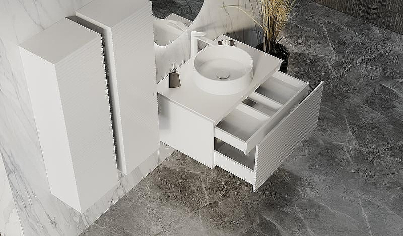 Тумба под раковину Jorno Stone 80 Stn.01.80/P/W/JR подвесная Белая, купить, цена, заказать, магазин, доставка, скидка, промокод, купить, цена, заказать, магазин, доставка, скидка, промокод