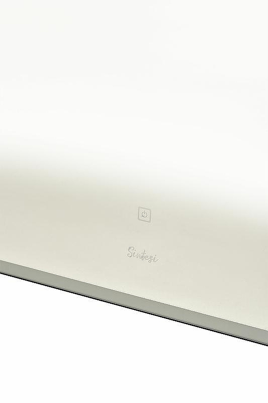 Зеркало Sintesi Armadio 120 SIN-SPEC-ARMADIO-black-120 с подсветкой Черное с сенсорным выключателем, купить, цена, заказать, магазин, доставка, скидка, промокод, купить, цена, заказать, магазин, доставка, скидка, промокод