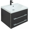 Тумба под раковину Aquanet Верона 58 272428 подвесная Черная матовая, купить, цена, заказать, магазин, доставка, скидка, промокод, купить, цена, заказать, магазин, доставка, скидка, промокод