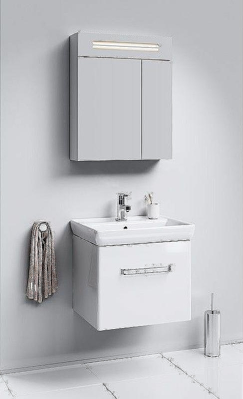 Тумба под раковину Aqwella Нео 60 Neo.01.06/1 подвесная Белая, купить, цена, заказать, магазин, доставка, скидка, промокод, купить, цена, заказать, магазин, доставка, скидка, промокод