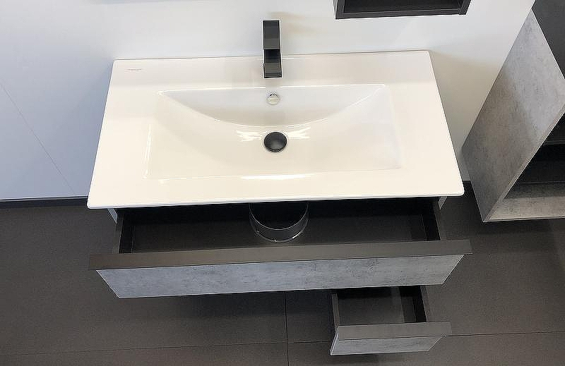 Тумба с раковиной Comforty Франкфурт 75 00-00011080 подвесная Бетон светлый, купить, цена, заказать, магазин, доставка, скидка, промокод, купить, цена, заказать, магазин, доставка, скидка, промокод