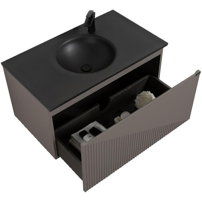 Тумба с раковиной Black&White Universe U918.900-3 90 9189003 подвесная Misty Grey, купить, цена, заказать, магазин, доставка, скидка, промокод, купить, цена, заказать, магазин, доставка, скидка, промокод