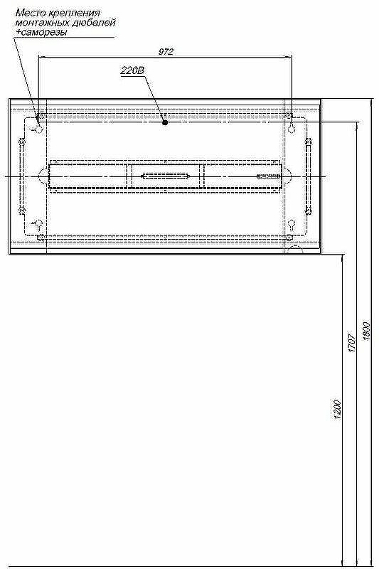 Зеркало Allen Brau Infinity 60 1.21020.BL с подсветкой Черное с сенсорным выключателем, купить, цена, заказать, магазин, доставка, скидка, промокод, купить, цена, заказать, магазин, доставка, скидка, промокод