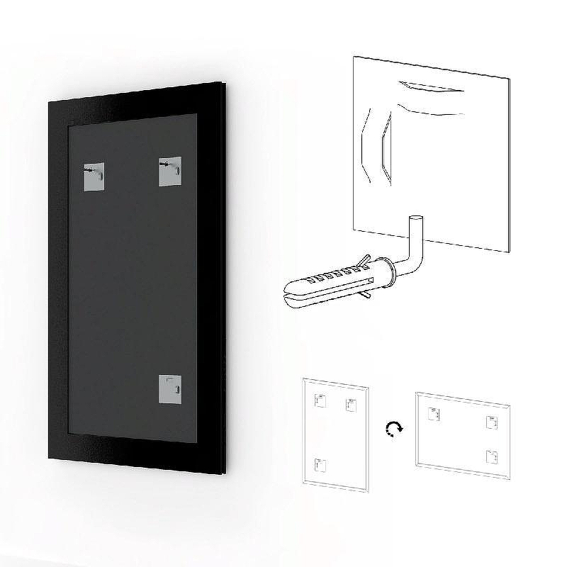 Зеркало Evoform Definite 150х70 Черненое серебро, купить, цена, заказать, магазин, доставка, скидка, промокод, купить, цена, заказать, магазин, доставка, скидка, промокод