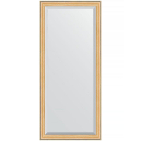 Зеркало Evoform Exclusive 161х71 BY 1203 с фацетом в багетной раме - Сосна 62, купить, цена, заказать, магазин, доставка, скидка, промокод, купить, цена, заказать, магазин, доставка, скидка, промокод