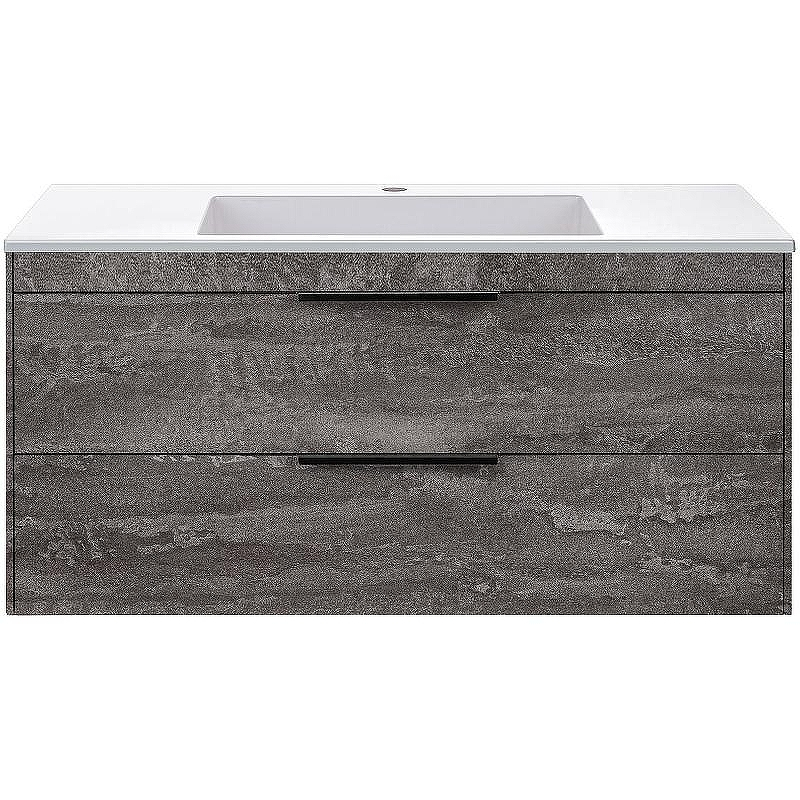 Тумба под раковину Vincea Chiara 2D 100 VMC-2C2100GS подвесная G.Stone, купить, цена, заказать, магазин, доставка, скидка, промокод, купить, цена, заказать, магазин, доставка, скидка, промокод