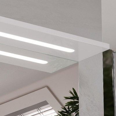 Зеркало со шкафом Volna Joli 80 L zsJOLI80.L-01 с подсветкой Белое