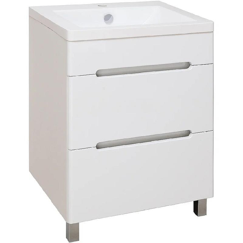 Тумба под раковину Runo Парма 60 00000001139 Белая, купить, цена, заказать, магазин, доставка, скидка, промокод, купить, цена, заказать, магазин, доставка, скидка, промокод