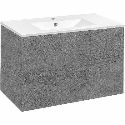 Тумба под раковину Vincea Mia 90 VMC-2MC900BT подвесная Beton