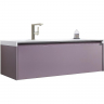 Тумба с раковиной Orans BC-4060-1200L 120 40601200L подвесная Лиловая матовая, купить, цена, заказать, магазин, доставка, скидка, промокод, купить, цена, заказать, магазин, доставка, скидка, промокод