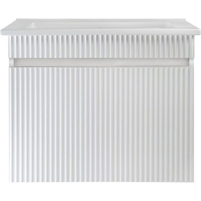 Тумба под раковину Runo Модена 75 00-00002200 подвесная Белая