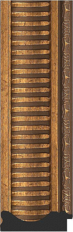 Зеркало Evoform Exclusive Floor 202х82 BY 6122 с фацетом в багетной раме - Бронзовый акведук 93, купить, цена, заказать, магазин, доставка, скидка, промокод, купить, цена, заказать, магазин, доставка, скидка, промокод