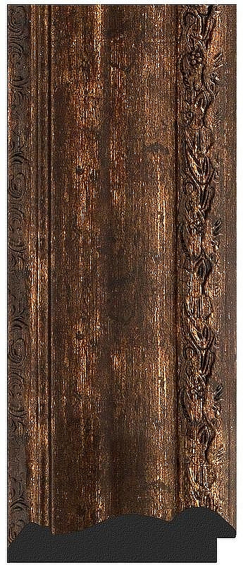 Зеркало Evoform Exclusive Floor 207х117 BY 6180 с фацетом в багетной раме - Состаренное дерево с орнаментом 120, купить, цена, заказать, магазин, доставка, скидка, промокод, купить, цена, заказать, магазин, доставка, скидка, промокод