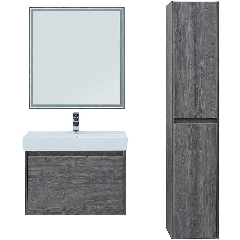 Тумба под раковину Aquanet Nova Lite 75 242274 подвесная Дуб рошелье, купить, цена, заказать, магазин, доставка, скидка, промокод, купить, цена, заказать, магазин, доставка, скидка, промокод